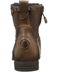 Bottes marron foncé Bunker