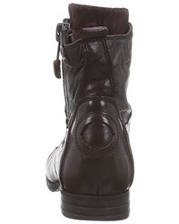 Bottes marron foncé Bunker