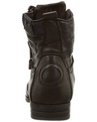 Bottes marron foncé Bunker