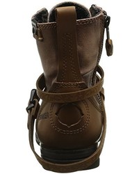 Bottes marron foncé Bunker