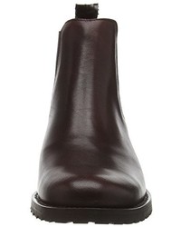 Bottes marron foncé Bunker