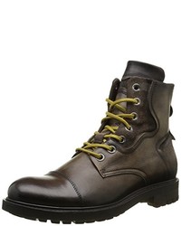 Bottes marron foncé Bunker