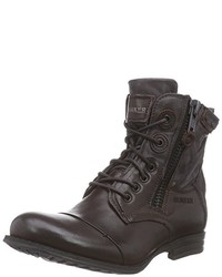 Bottes marron foncé Bunker