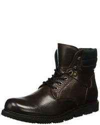 Bottes marron foncé Bunker