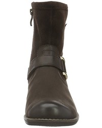 Bottes marron foncé Caprice