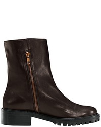 Bottes marron foncé Castaner