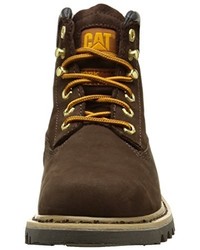 Bottes marron foncé Caterpillar