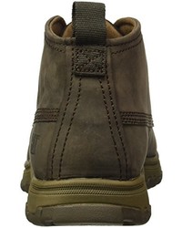 Bottes marron foncé Caterpillar