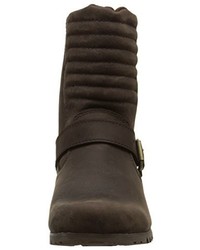 Bottes marron foncé Caterpillar