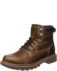 Bottes marron foncé Caterpillar