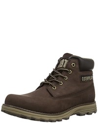 Bottes marron foncé Caterpillar