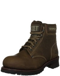 Bottes marron foncé Caterpillar