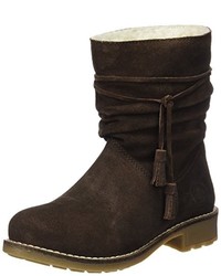 Bottes marron foncé Coronel Tapiocca