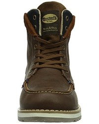 Bottes marron foncé Dockers by Gerli