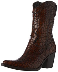 Bottes marron foncé Donna Più