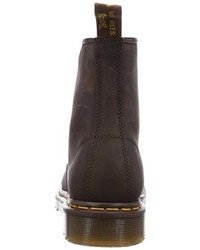 Bottes marron foncé Dr. Martens