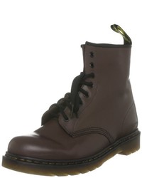 Bottes marron foncé Dr. Martens