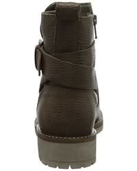 Bottes marron foncé Ecco