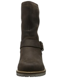 Bottes marron foncé Ecco