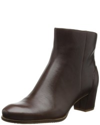 Bottes marron foncé Ecco