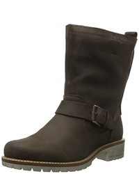 Bottes marron foncé Ecco