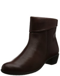 Bottes marron foncé Ecco