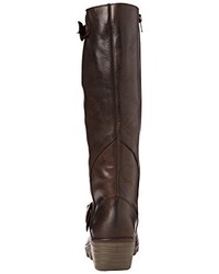 Bottes marron foncé Fly London