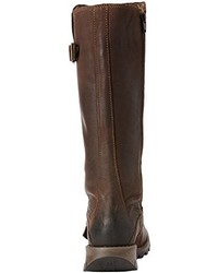 Bottes marron foncé Fly London