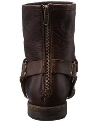 Bottes marron foncé Frye