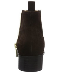 Bottes marron foncé GANT