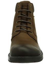 Bottes marron foncé Geox