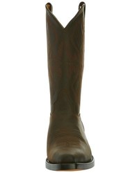 Bottes marron foncé Grinders