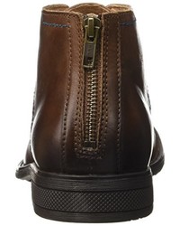 Bottes marron foncé Kickers