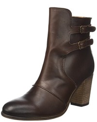 Bottes marron foncé Kickers