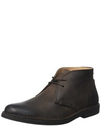 Bottes marron foncé Kickers