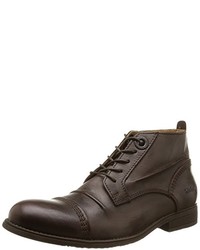 Bottes marron foncé Kickers