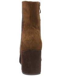 Bottes marron foncé Marco Tozzi