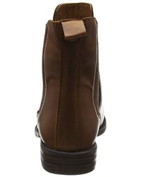 Bottes marron foncé Moda in Pelle