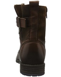 Bottes marron foncé Mustang