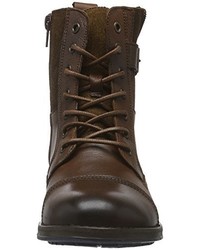 Bottes marron foncé Mustang