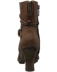 Bottes marron foncé Mustang