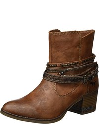 Bottes marron foncé Mustang