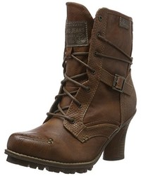 Bottes marron foncé Mustang