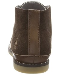 Bottes marron foncé Original Penguins