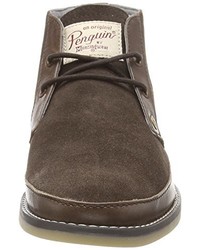 Bottes marron foncé Original Penguins