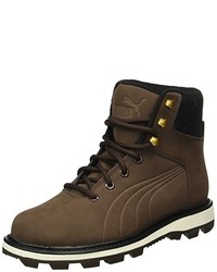 Bottes marron foncé Puma