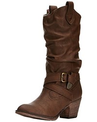 Bottes marron foncé Rocket Dog