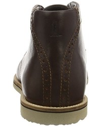 Bottes marron foncé Rockport