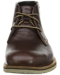 Bottes marron foncé Rockport