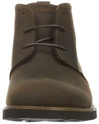 Bottes marron foncé Rockport